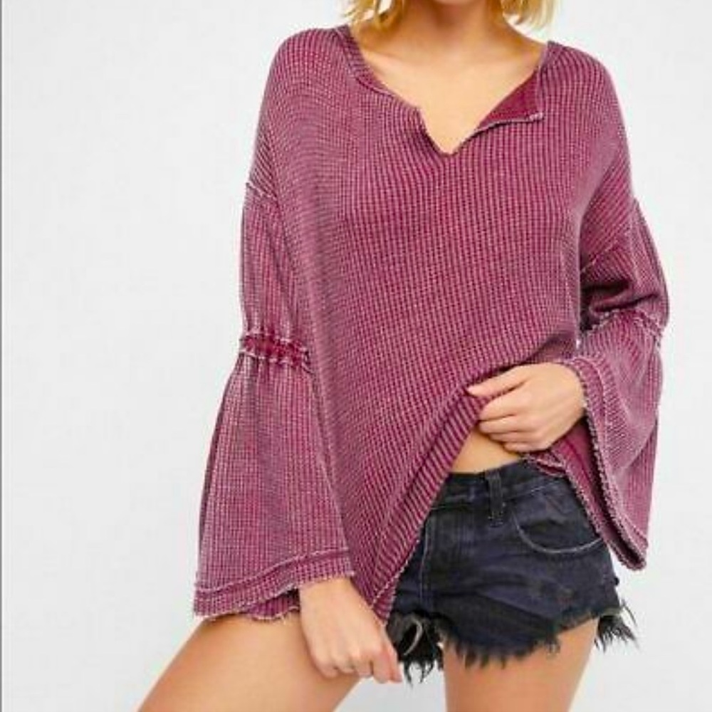 free people we the free dahlia thermal top